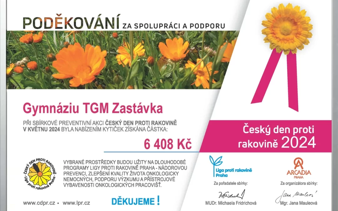 Výsledek Českého dne proti rakovině