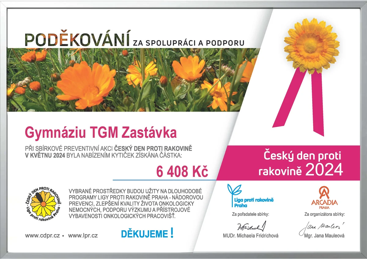 Výsledek Českého dne proti rakovině