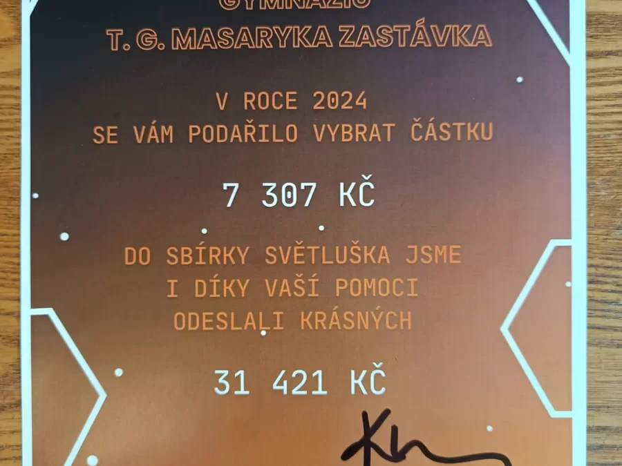 Sbírka Světluška 2024