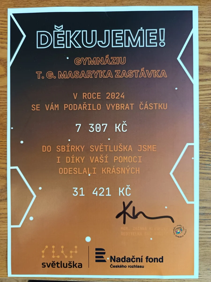 Sbírka Světluška 2024