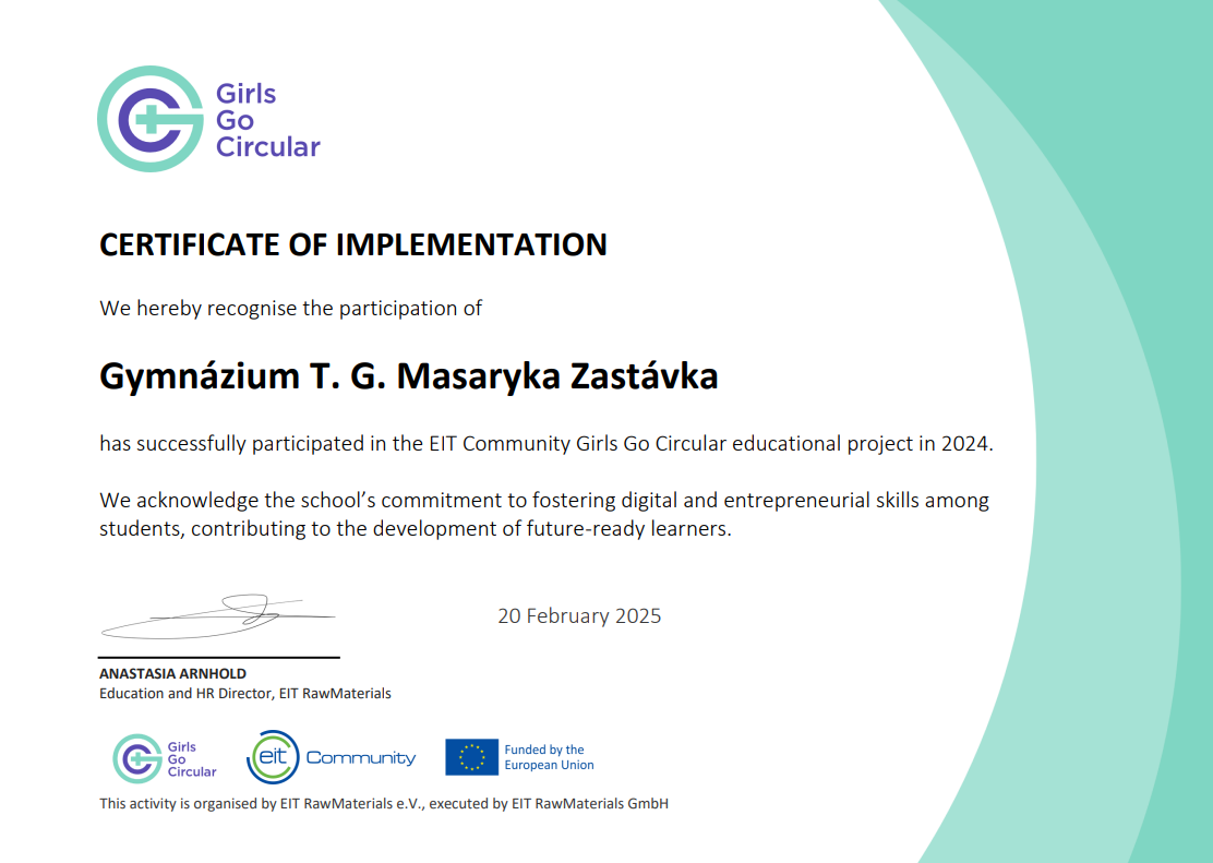 Certifikát