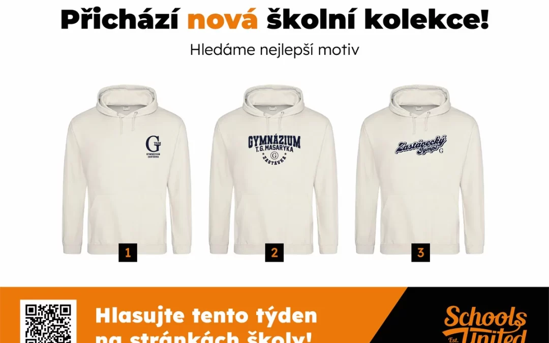Nová kolekce oblečení s motivem školy – hlasování