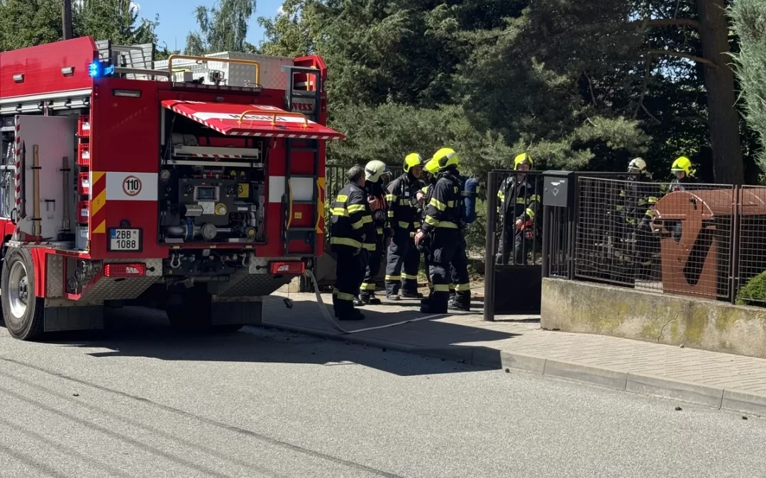 Taktické cvičení – požár učebny a nácvik evakuace